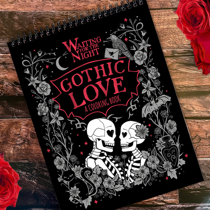 Waiting for the Night Gothic Love Coloring Book