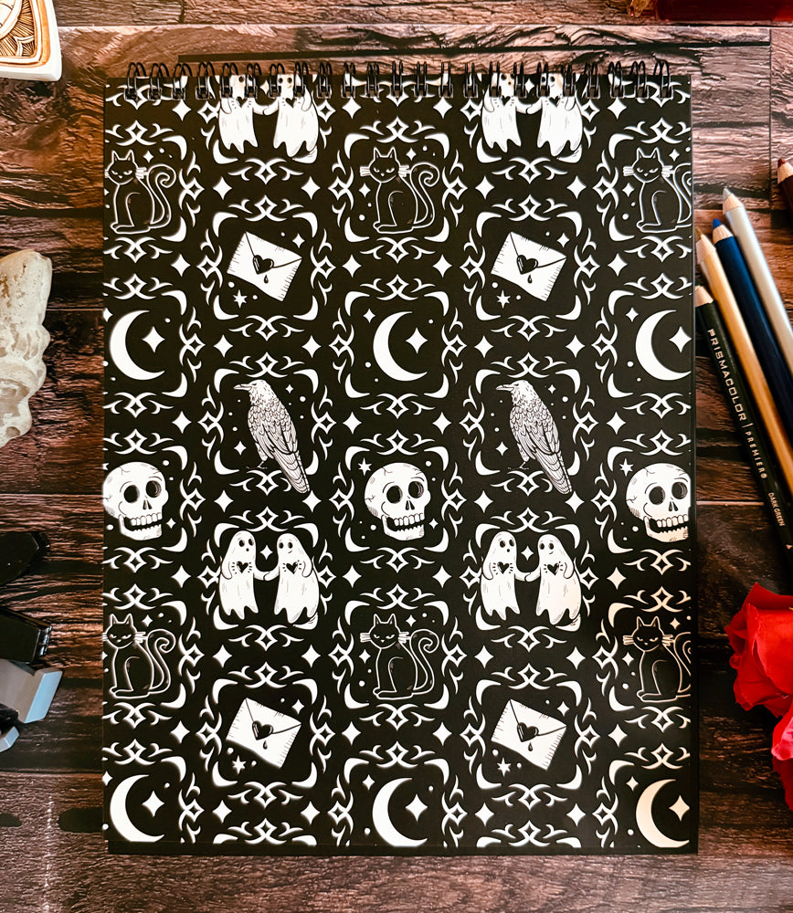 Waiting for the Night Gothic Love Coloring Book (SLIGHTLY CURSED STOCK)