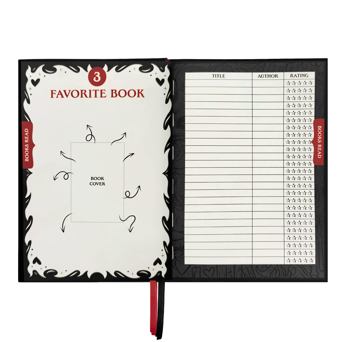 A Little Wicked Reading Journal