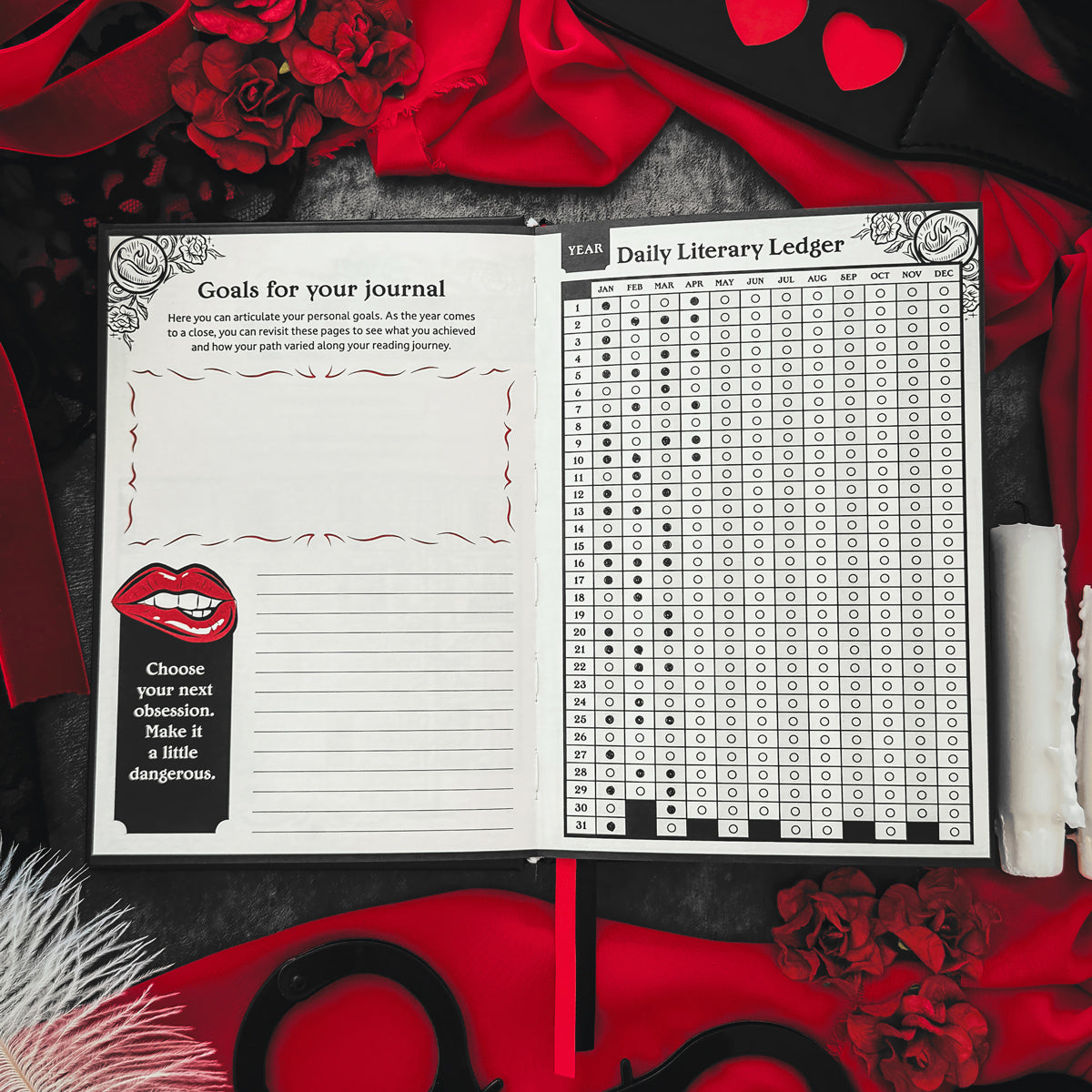 A Little Wicked Reading Journal