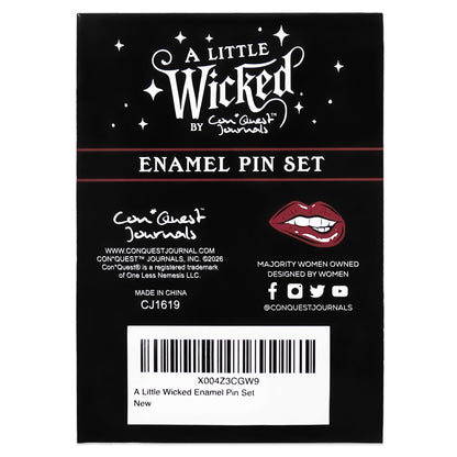 A Little Wicked Enamel Pins (3-Pack)