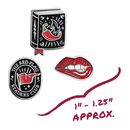 A Little Wicked Enamel Pins (3-Pack)