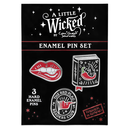 A Little Wicked Enamel Pins (3-Pack)