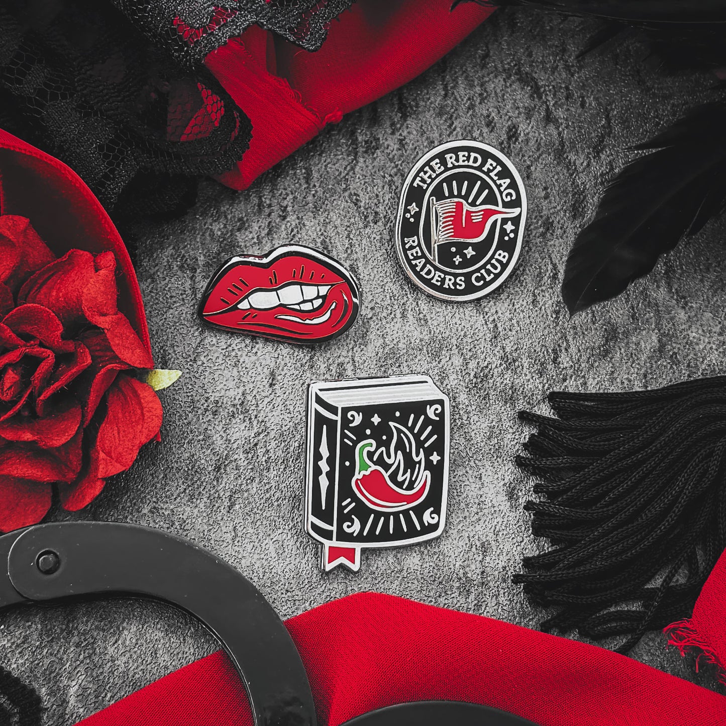 A Little Wicked Enamel Pins (3-Pack)