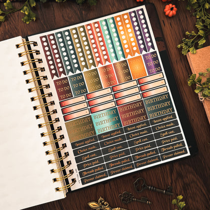 Waiting for the Night: The Witching Hour 2027 Weekly Planner, Personal Organizer (Original Artwork)