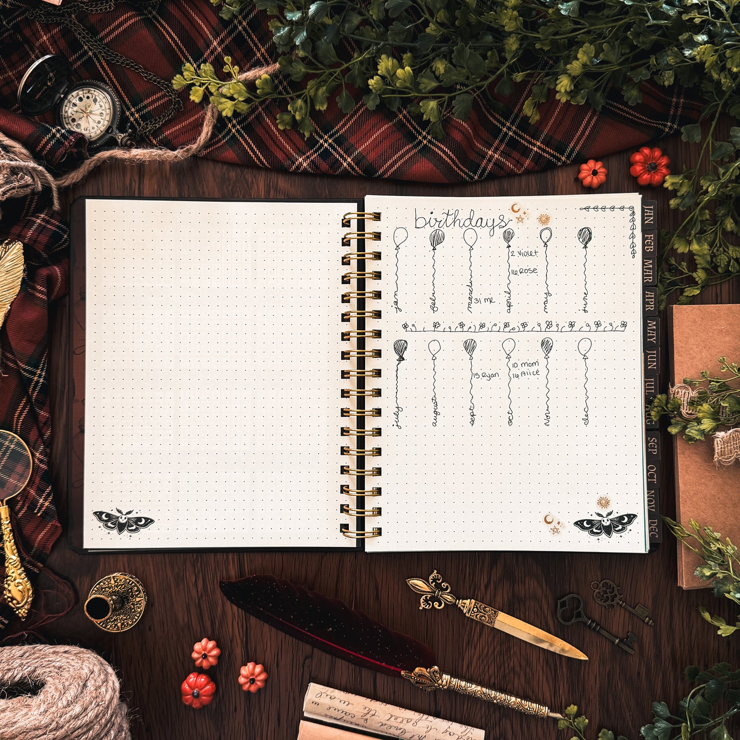 Waiting for the Night: The Witching Hour 2027 Weekly Planner, Personal Organizer (Original Artwork)