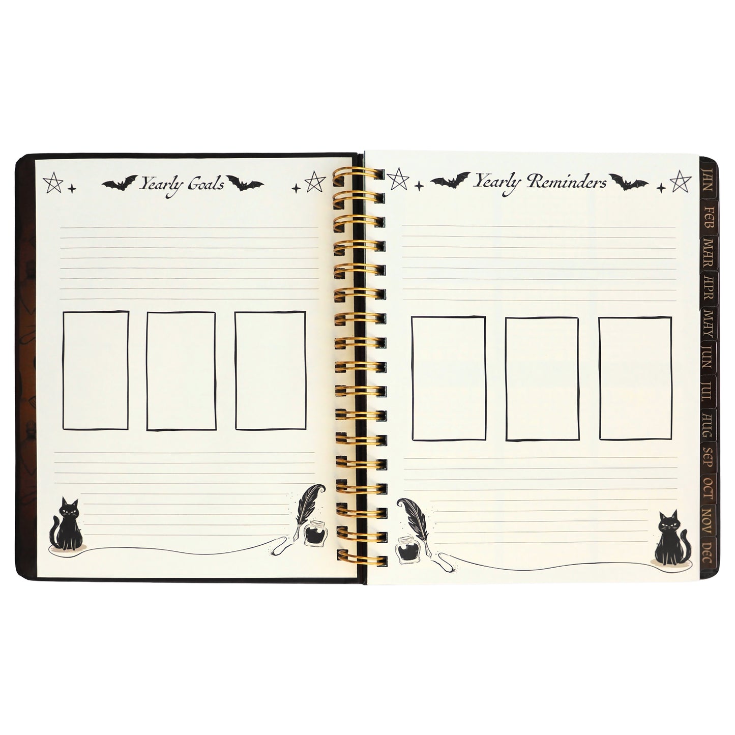 Waiting for the Night: The Witching Hour 2027 Weekly Planner