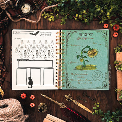 Waiting for the Night: The Witching Hour 2027 Weekly Planner, Personal Organizer (Original Artwork)
