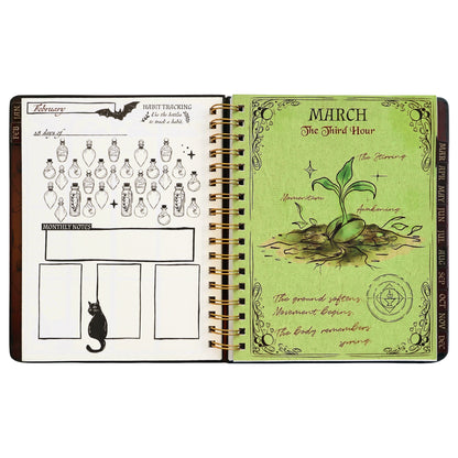 Waiting for the Night: The Witching Hour 2027 Weekly Planner