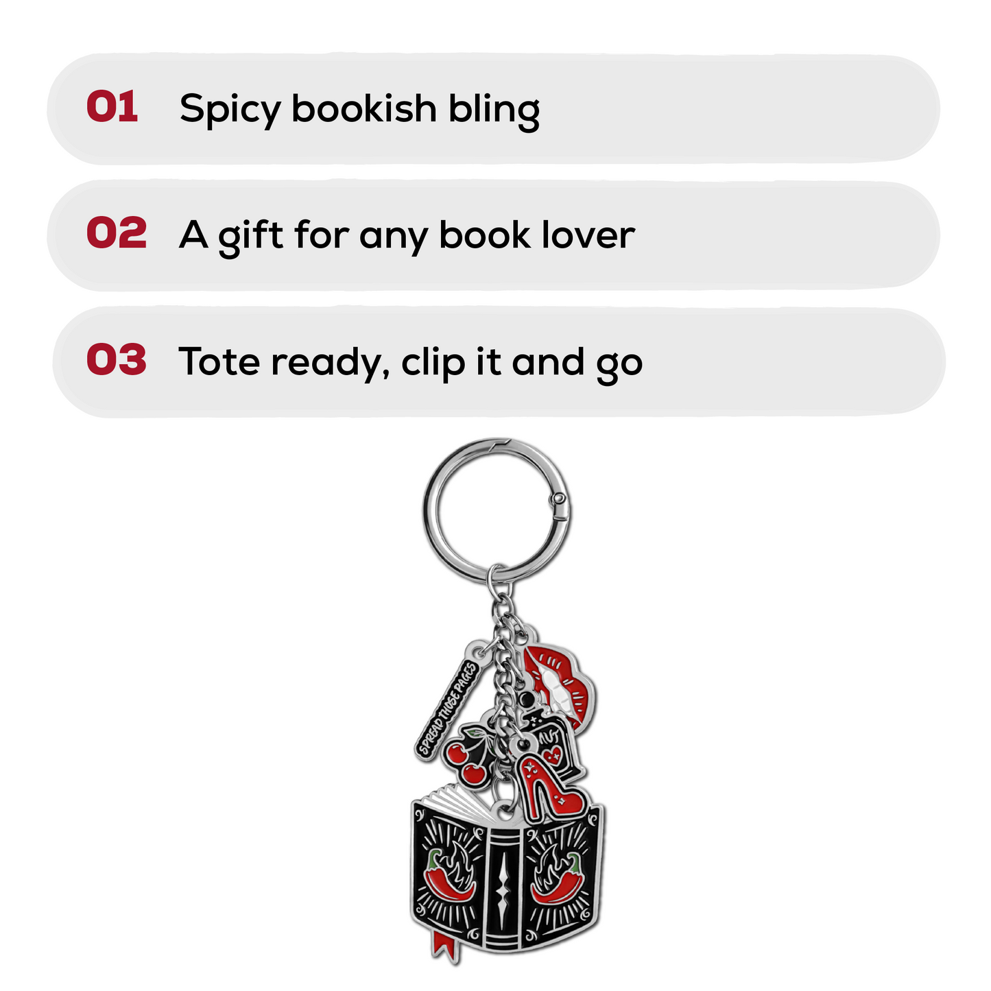 A Little Wicked Bag Charm (Original Artwork)