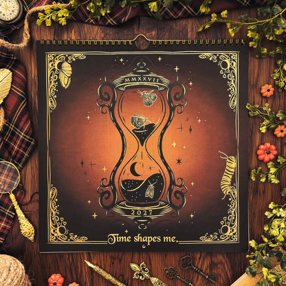 Waiting for the Night: The Witching Hour 2027 Spiral Wall Calendar
