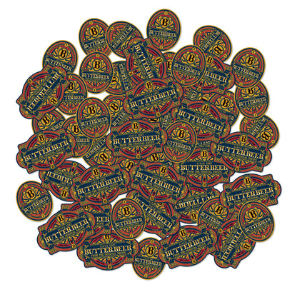 Harry Potter Butterbeer Label Decals (40-Pack)