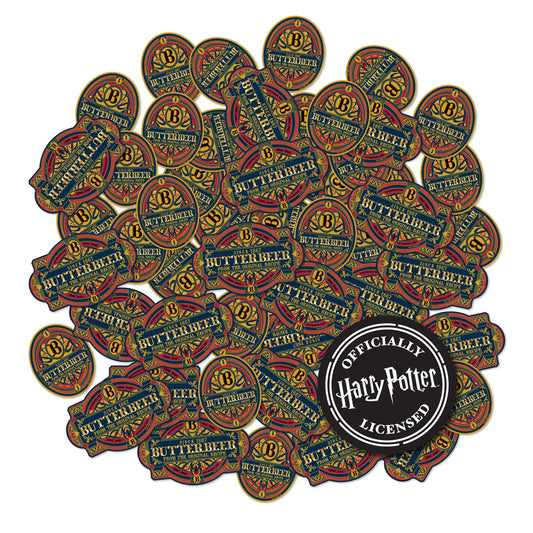 Harry Potter Butterbeer Label Decals (40-Pack)