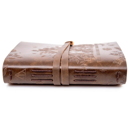Harry Potter Deathly Hallows Leather Wrap Journal