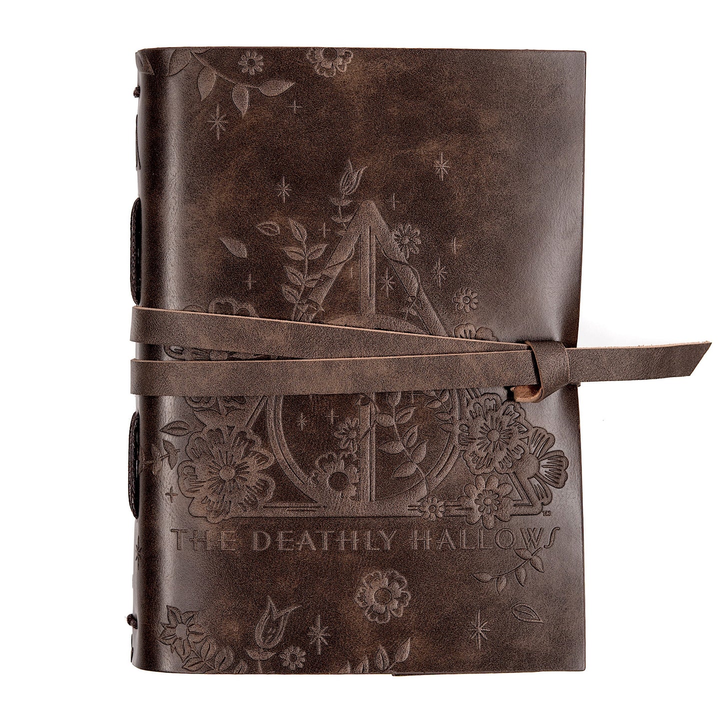 Harry Potter Deathly Hallows Leather Wrap Journal