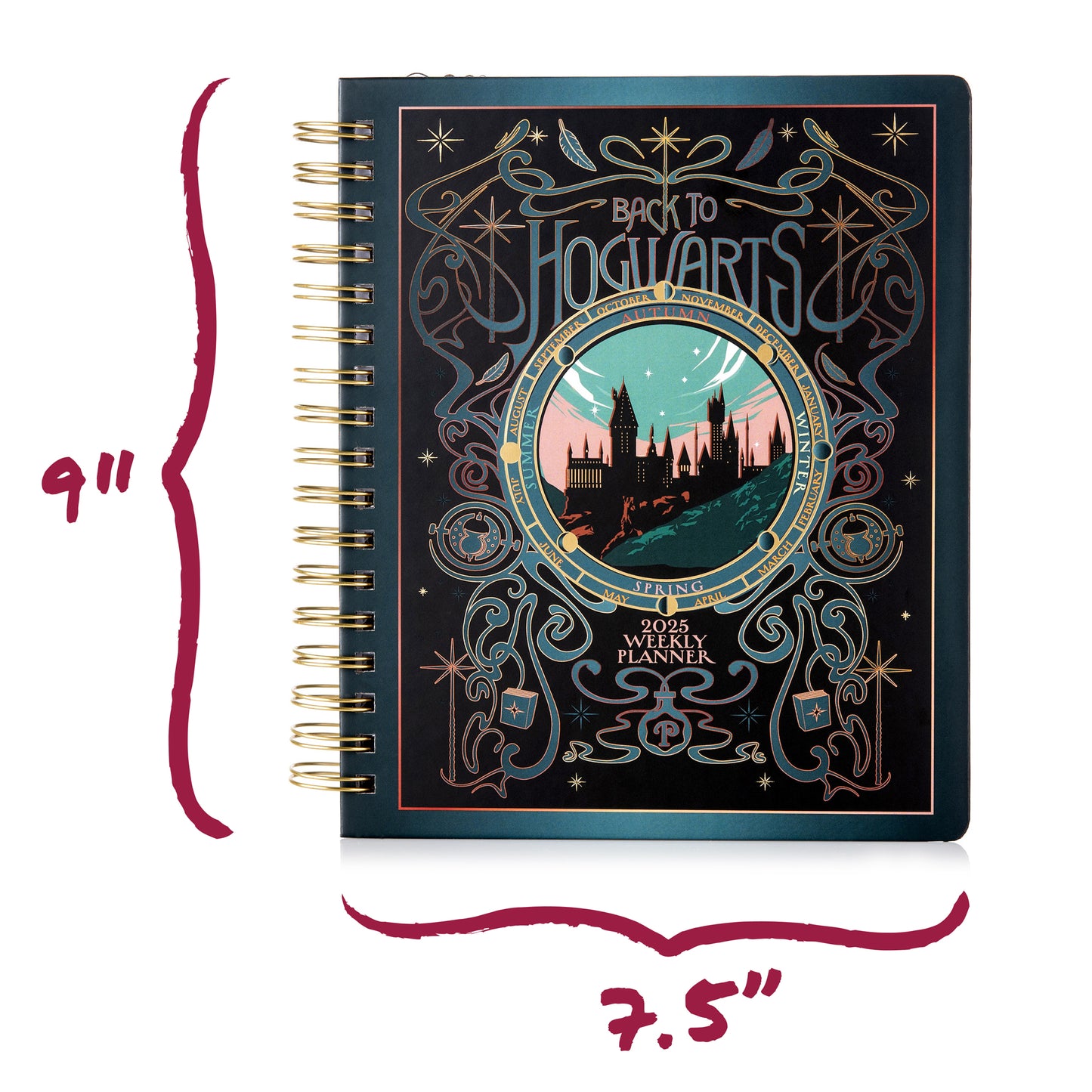 Harry Potter Magical Moments 2025 Weekly Planner