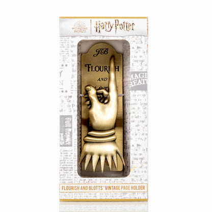 Harry Potter Flourish and Blotts Vintage Page Holder