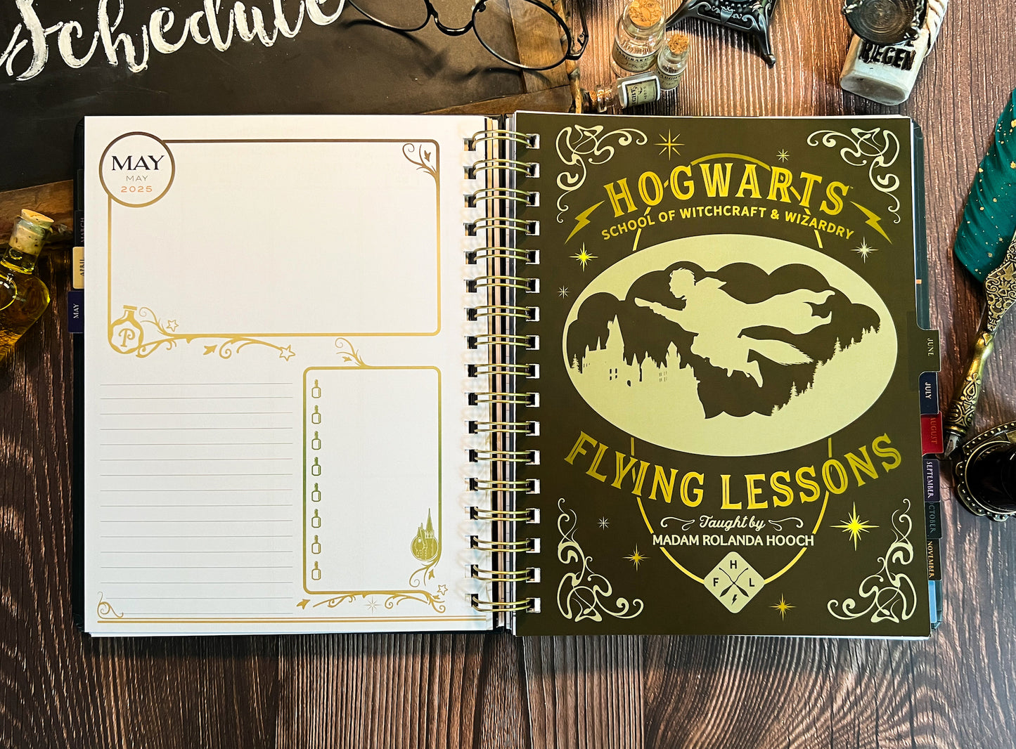 Harry Potter Magical Moments 2025 Weekly Planner