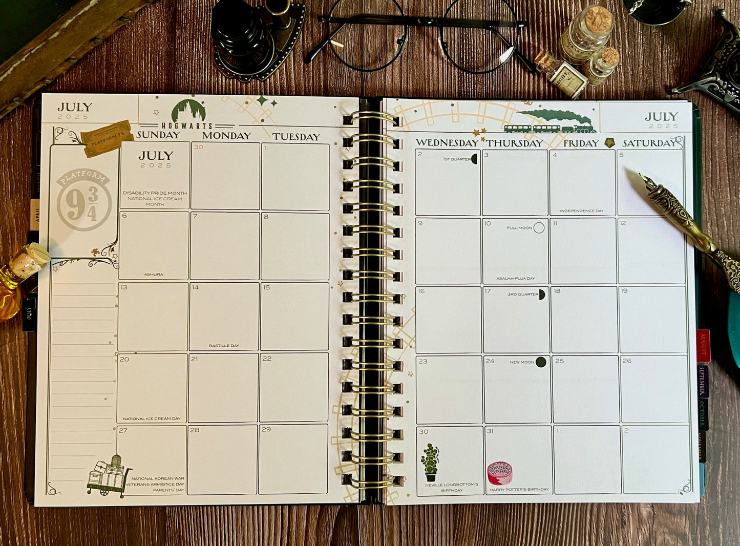 harry-potter-magical-moments-2025-weekly-planner-conquestjournals for Free Harry Potter Planner Printables Harry Potter Magical Moments 2025 Weekly Planner – ConQuestJournals for Free Harry Potter Planner Printables