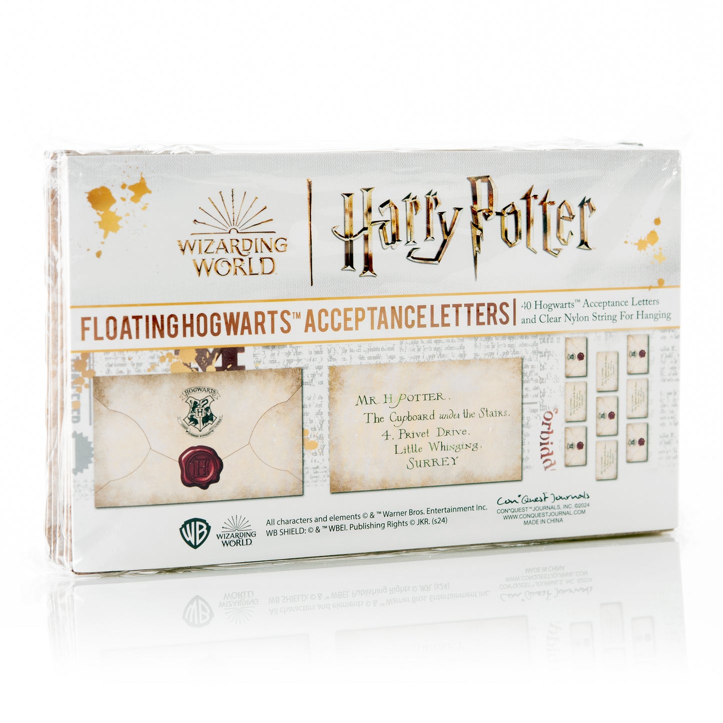 Harry Potter Ultimate Hanging Decor Bundle (Hogwarts Acceptance Letters, House Pride Crests & Literary Art Banner Sets)