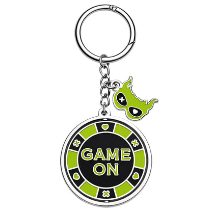 Game On: Poker Chip Enamel Bag Charm