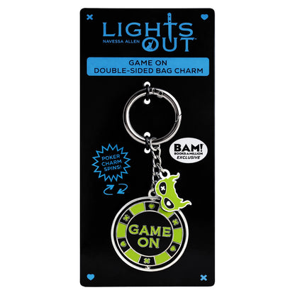 Game On: Poker Chip Enamel Bag Charm
