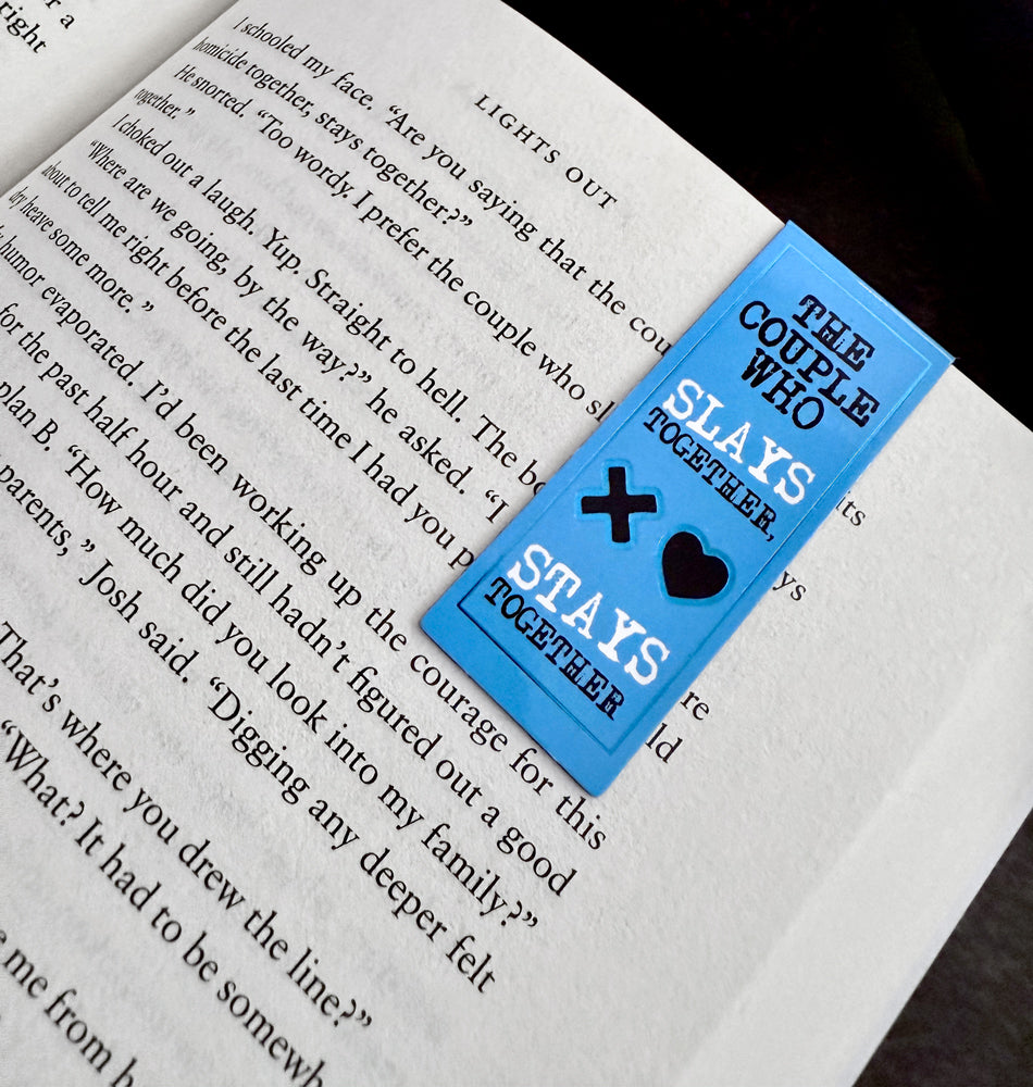 Lights Out Magnetic Bookmarks (4-Pack)