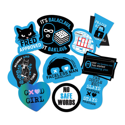 (10-Pack) Lights Out Decals
