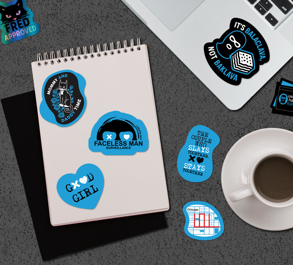 (10-Pack) Lights Out Decals