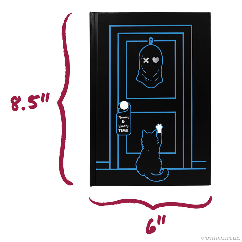 Lights Out Reading & Journaling Bundle (Journal, Annotation Book Flags & Magnetic Bookmarks)
