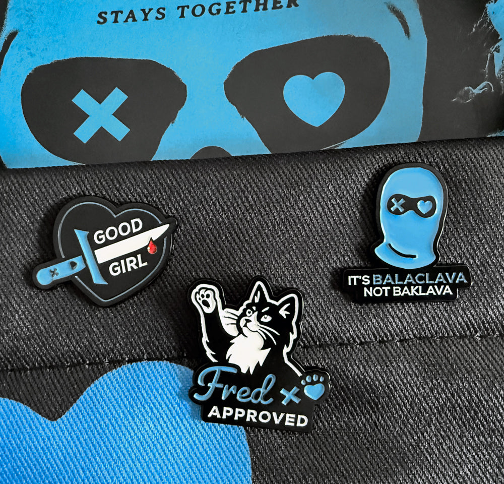 Lights Out Enamel Pins (3-Pack)