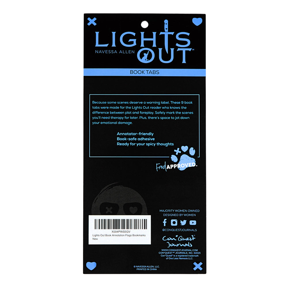 Lights Out Book Annotation Tabs (30-Pack)
