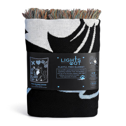 Lights Out: Fred Approved Woven Throw Blanket (48'' x 60'')