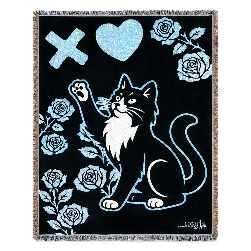 Lights Out: Fred Approved Woven Throw Blanket (48'' x 60'')