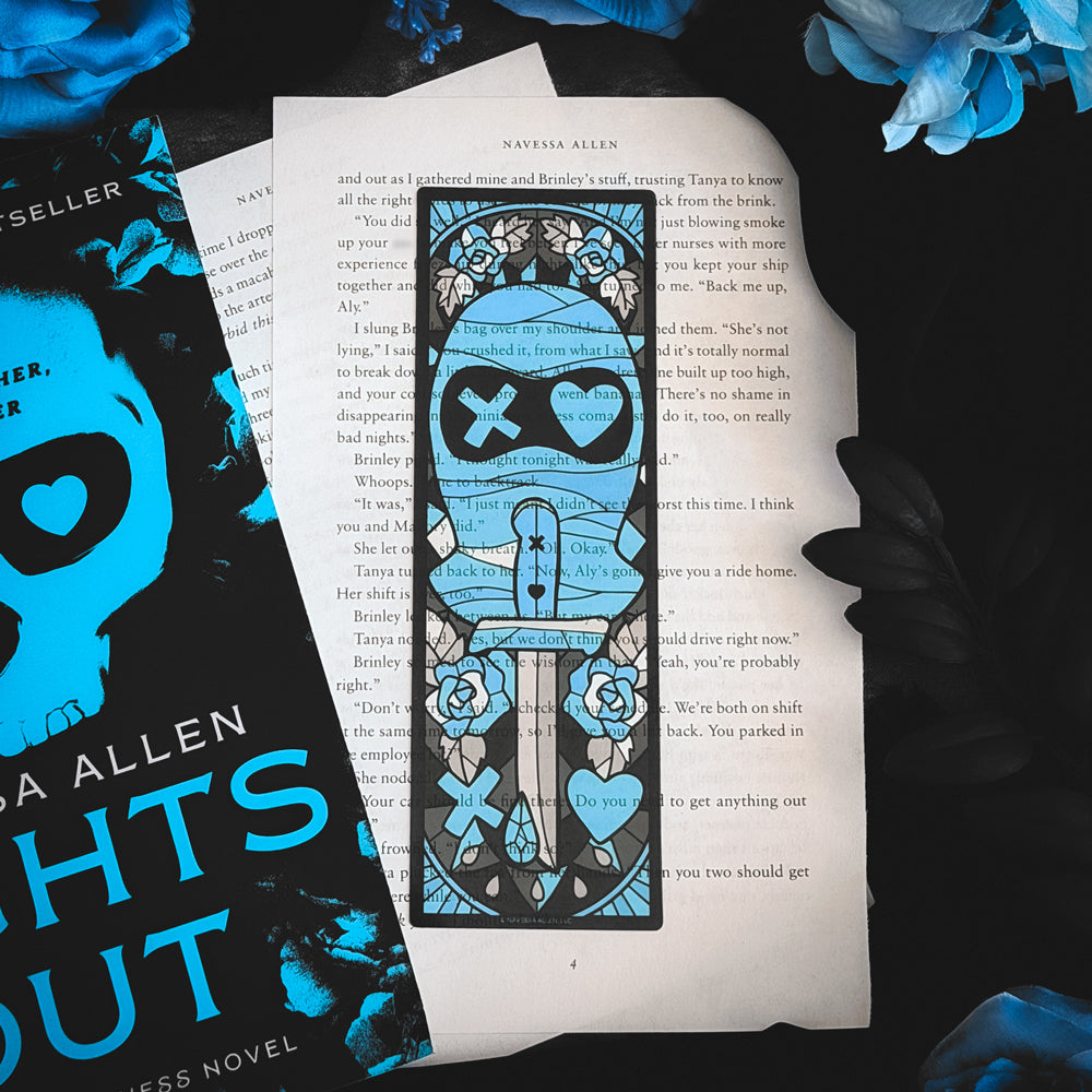 Lights Out: Good Girl Transparent Acrylic Bookmark