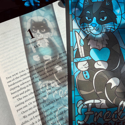 Lights Out: Fred Approved Transparent Acrylic Bookmark