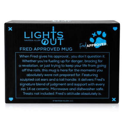 Lights Out: Fred Approved Mug