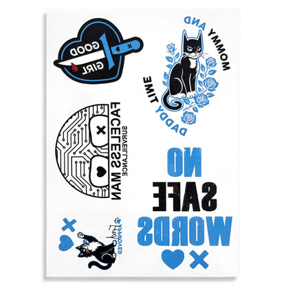 Lights Out Temporary Tattoos (15-Pack)
