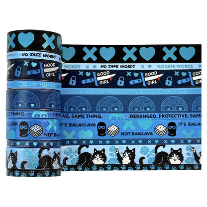 Lights Out Washi Tape (10-Pack)