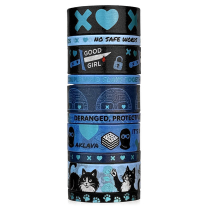 Lights Out Washi Tape (10-Pack)