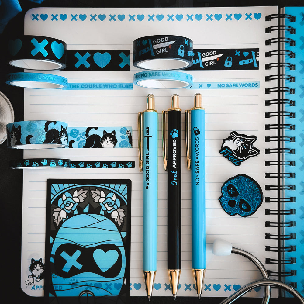 Lights Out Washi Tape (10-Pack)