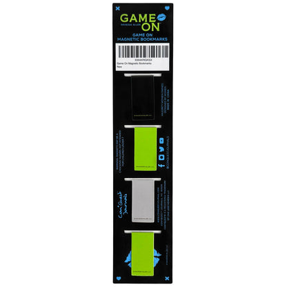 Game On Magnetic Bookmarks (4-Pack)