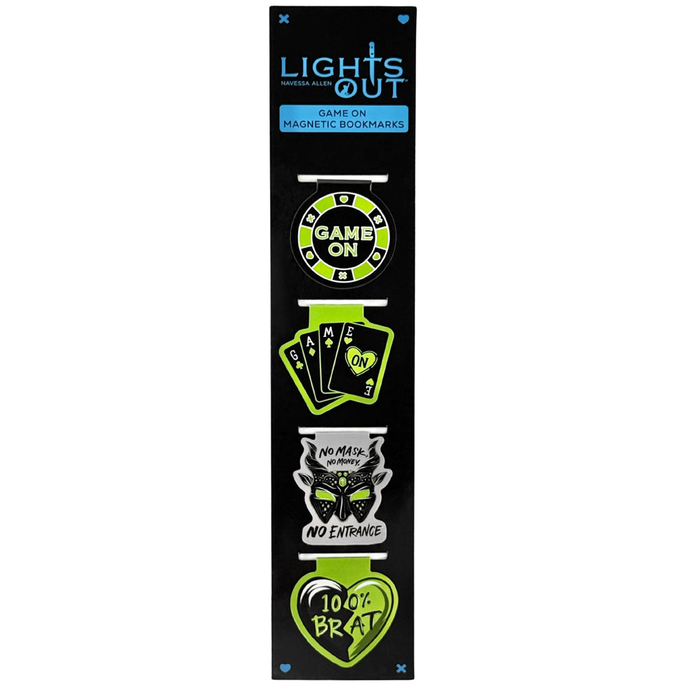 Game On Magnetic Bookmarks (4-Pack)