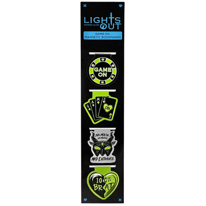 Game On Magnetic Bookmarks (4-Pack)