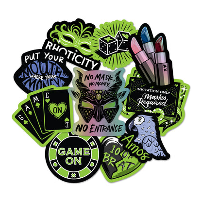 (10-Pack) Game On Decals