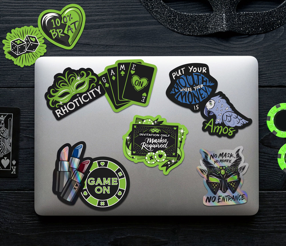 (10-Pack) Game On Decals