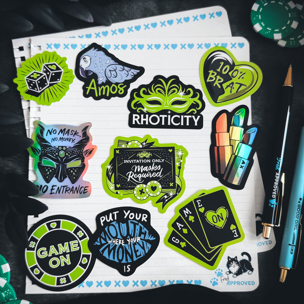 (10-Pack) Game On Decals