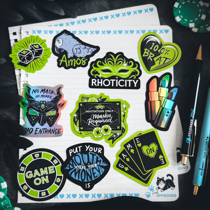 (10-Pack) Game On Decals