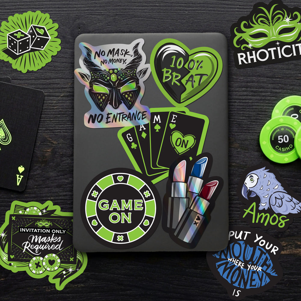 (10-Pack) Game On Decals