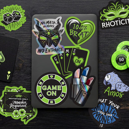 (10-Pack) Game On Decals